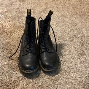 Classic black doc martens